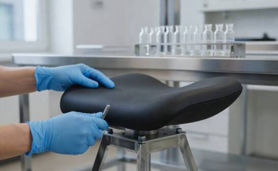 Budowa siedziska z integralnej pianki PU do hokera laboratoryjnego: trwałość, ergonomia i montaż