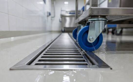 Jakie cechy konstrukcyjne i materiałowe decydują o pracy odwodnienia w przemyśle spożywczym