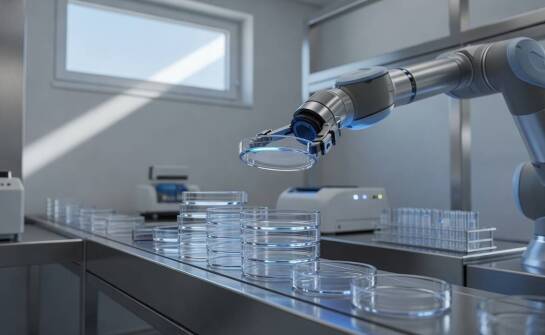 Dlaczego jednorazowa szalka z plastiku wspiera automatyzację i ogranicza kontakt ręczny w laboratorium