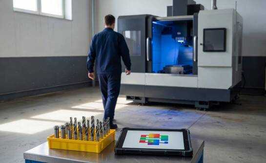 Jak połączenie narzędziowni z monitoringiem hali porządkuje planowanie w produkcji jednostkowej