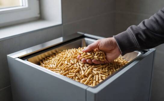 Jak jakość pelletu wpływa na spalanie, ilość popiołu i czyszczenie pieca