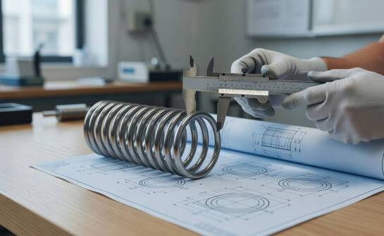 Jakie dane trzeba ustalić przed wykonaniem sprężyny technicznej na zamówienie