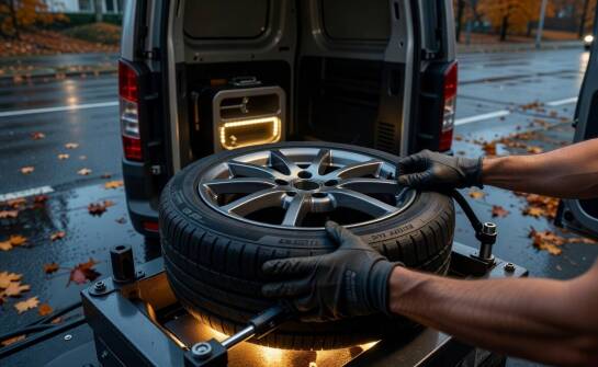 Opony typu Run Flat i czujniki TPMS — jak przebiega naprawa zaawansowanych kół poza stacjonarnym warsztatem
