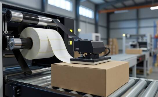 Jak dobrać taśmę termotransferową do automatycznego etykietowania w produkcji i logistyce