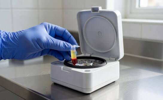 Kiedy mikrowirówka z probówkami Eppendorf wystarcza do przygotowania PRP i fibryny przy małej skali pracy