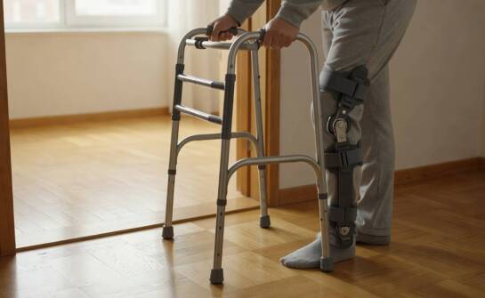 Jak balkonik i stabilizator stawu kolanowego współpracują w pierwszych tygodniach rehabilitacji