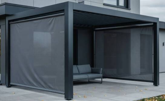 Pergola aluminiowa na tarasie — które cechy decydują o komforcie w zmiennej pogodzie