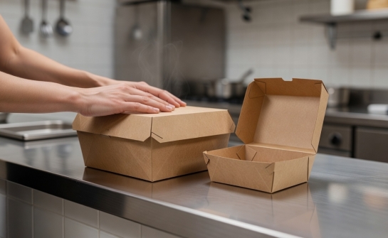 Jak pudełko na burgera i większy pojemnik obiadowy zmieniają sposób podania dań na wynos