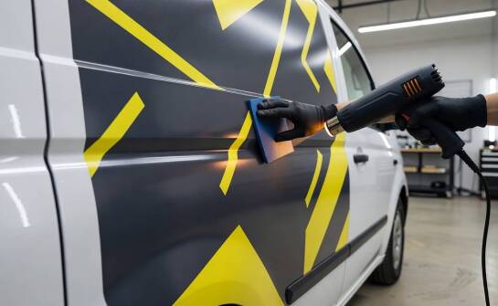 Mechanizmy percepcji w ruchu drogowym — jak zaprojektować czytelną grafikę na auto firmowe