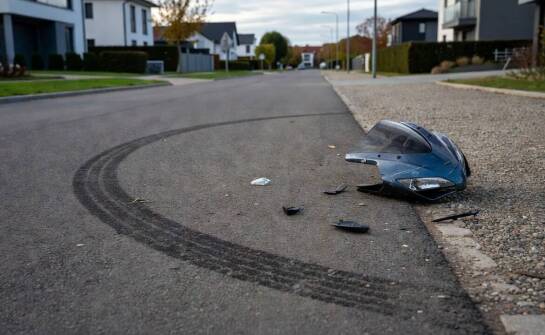 Ustalenie sprawcy wypadku motocyklowego — jakie dowody z miejsca zdarzenia przesądzają o przyjęciu odpowiedzialności