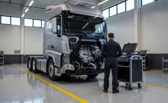 Naprawy ciężarówek Mercedes-Benz w Mazowieckiem: kiedy autoryzowany serwis ma znaczenie dla floty