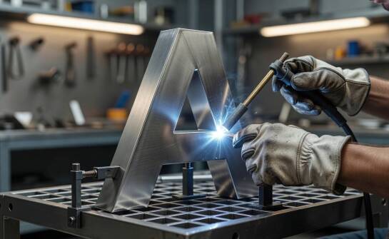 Od płaskiego arkusza do przestrzennej bryły — jak technologia cięcia i spawania warunkuje jakość metalowych znaków na elewacjach