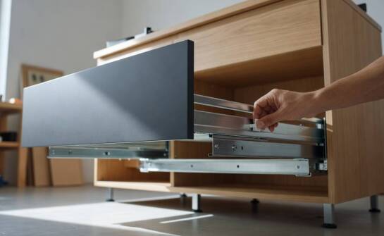 Jak rodzaj mechanizmu prowadzącego determinuje nośność i stabilność frontów w systemach szufladowych