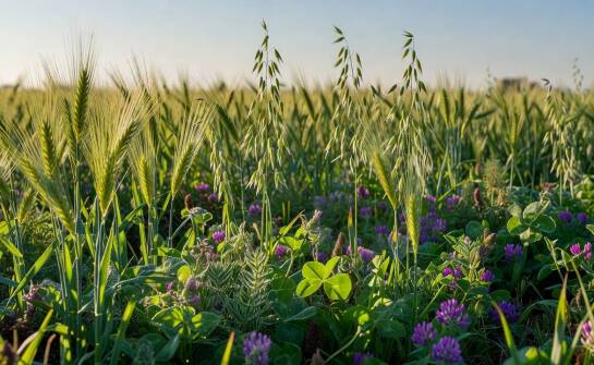 Zróżnicowany łan jako naturalna bariera — jak siew wielogatunkowy obniża presję chorób i chwastów