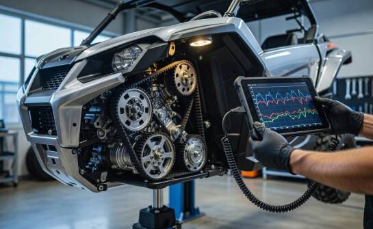 Diagnostyka układów napędowych w warsztacie — wspólne rozwiązania techniczne dla quadów ATV i maszyn miejskich