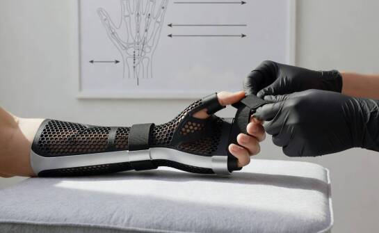 Anatomia ortezy — jak poszczególne elementy konstrukcyjne blokują ruch nadgarstka i kciuka