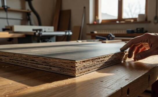 Rdzeń z papieru kraft i warstwa overlay — jak struktura laminatu warunkuje jego odporność