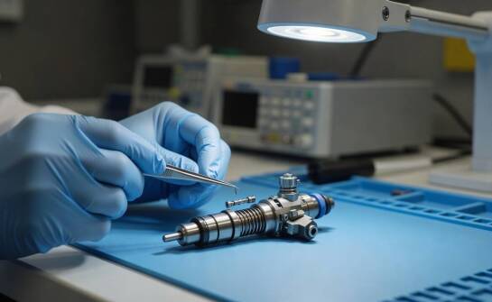 Czystość montażowa a mikrotolerancje — dlaczego regeneracja wtryskiwaczy Common Rail wymaga zachowania rygorów laboratoryjnych