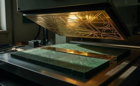 Jakie ograniczenia grubości linii i odstępów narzuca technologia tłoczenia na gorąco w produkcji seryjnej