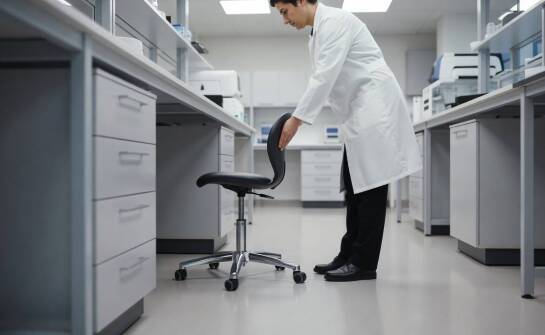 Rola siedzisk bez oparcia w optymalizacji przepływu pracy w gęsto zabudowanych i ciasnych laboratoriach