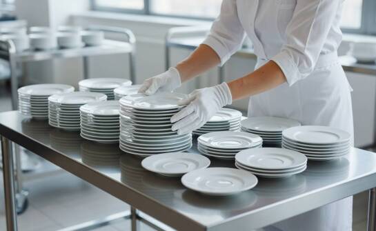 Jak zaplanować porcelanę na konferencji i weselu, gdy liczą się kolejne tury serwisu