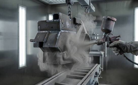 Jak technologia malowania proszkowego zabezpiecza ciężkie stalowe maszyny przed korozją w trudnym środowisku