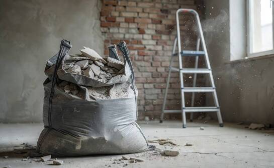 Odpady budowlane w elastycznych opakowaniach LDPE — zasady segregacji i limity materiałowe w trakcie prac remontowych