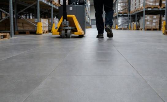 Jak parametry gresu technicznego wpływają na trwałość posadzki w halach produkcyjnych i logistycznych