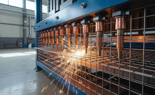 Technologia zgrzewania oporowego drutu — jak powstaje sztywna siatka ogrodzeniowa na linii produkcyjnej