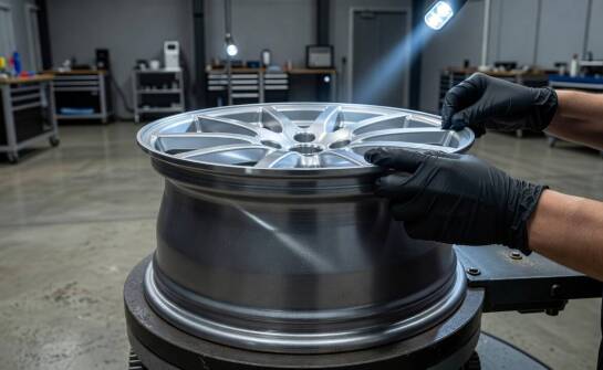 Zimowa degradacja aluminium — jak sól drogowa uszkadza felgi i jak systemowa renowacja blokuje korozję
