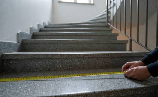 Jak wymierzyć klatkę schodową przed wypożyczeniem schodołazu w Bydgoszczy