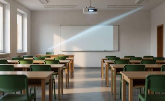 Wpływ laserowego źródła światła na koszty eksploatacji i ciągłość pracy szkolnych urządzeń do projekcji