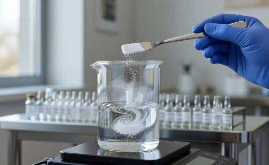 Wpływ formy chemicznej lidokainy na rozpuszczalność i stabilność surowca w procesach produkcyjnych