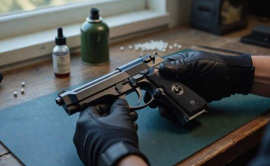Replika Beretta M92 w rozgrywkach ASG — jak napęd i waga kulek wpływają na skuteczność pistoletu