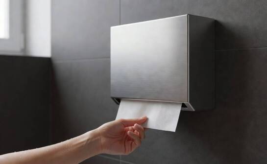 Stalowy pojemnik na ręczniki papierowe w obiektach o dużym ruchu — kiedy materiał decyduje