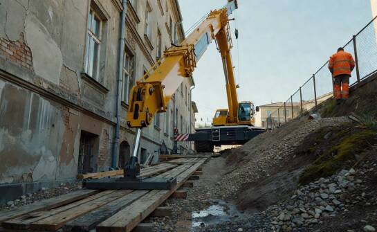 Jak specyfika terenowa i urbanistyczna Małopolski weryfikuje plany użycia sprzętu dźwigowego na budowie