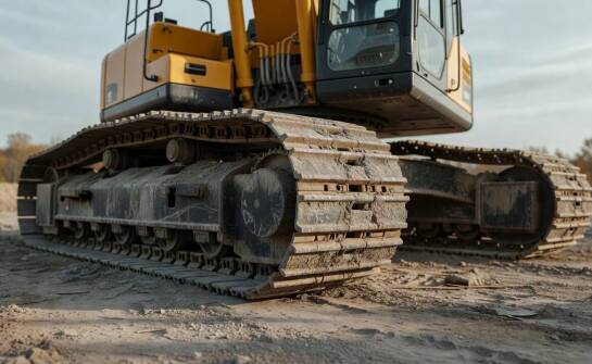 Wczesne sygnały wyeksploatowania podwozia i hydrauliki w 35-tonowych koparkach gąsienicowych