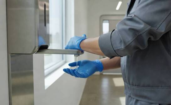 Jak wdrożyć dozownik uruchamiany łokciem, żeby nie spowalniał pracy w obiekcie B2B