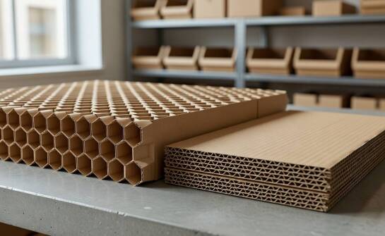 Jak tektura falista i plaster miodu rozkładają obciążenie w opakowaniach przemysłowych