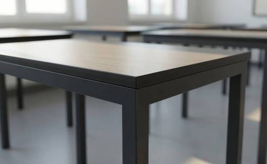 Odporność blatów i stabilność stelaży w pracowniach przedmiotowych — co warunkuje długą użyteczność mebli w klasie
