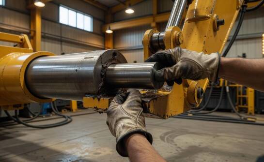 Montaż cylindra hydraulicznego w maszynie ciężkiej: błędy, które skracają żywotność układu