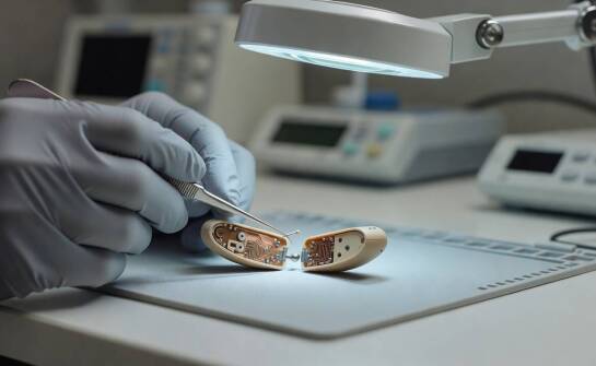 Od diagnozy po wymianę podzespołów — co dzieje się podczas usuwania usterki w aparacie słuchowym