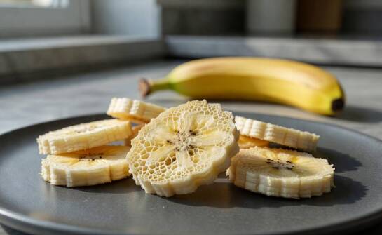 Wpływ usunięcia wody na stężenie potasu i błonnika w bananach w kontekście pracy mięśni i układu trawiennego