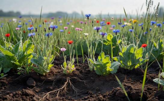 Wpływ profilu glebowego na trwałość łąki kwietnej — jak zaplanować skład botaniczny wysiewanej mieszanki