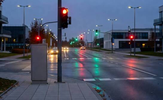 Jak sterownik na skrzyżowaniu podejmuje decyzje i blokuje błędne fazy sygnalizacji