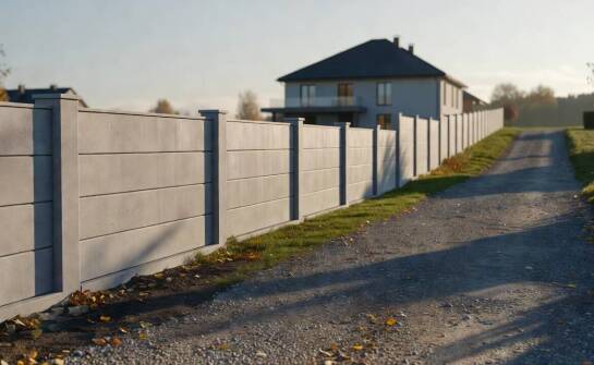 Działka, dojazd i sąsiedztwo — co w Łódzkiem zmienia projekt betonowego ogrodzenia