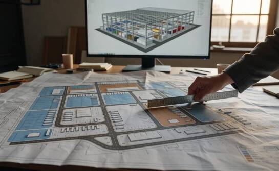 Jak architekt przemysłowy przekłada wymagania inwestora na układ, dokumentację i uzgodnienia