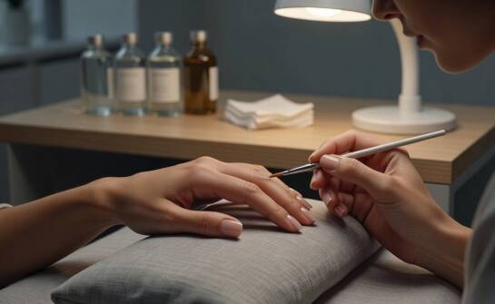 Jak cążki, pędzel i waciki wpływają na precyzję manicure hybrydowego
