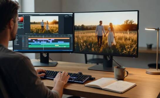 Od pierwszych ustaleń do montażu — etapy współpracy przy filmie ślubnym
