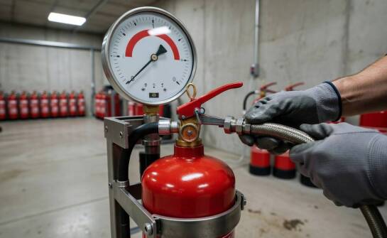 Jak ocenić, czy butla CO5 nadaje się do dalszej pracy w instalacji gaśniczej